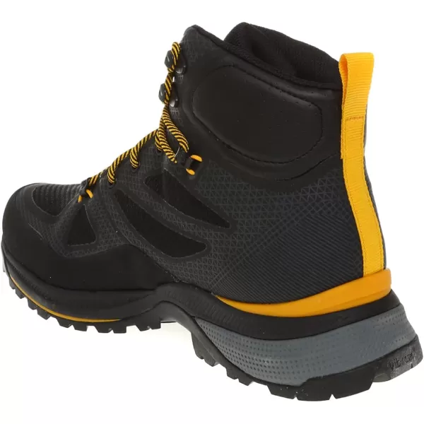 imageJack Wolfskin Mens Force Striker Texapore Mid M Hiking BootBlackBurly Yellow Xt