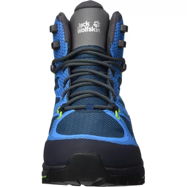 imageJack Wolfskin Mens Force Striker Texapore Mid M Hiking BootBlue Green