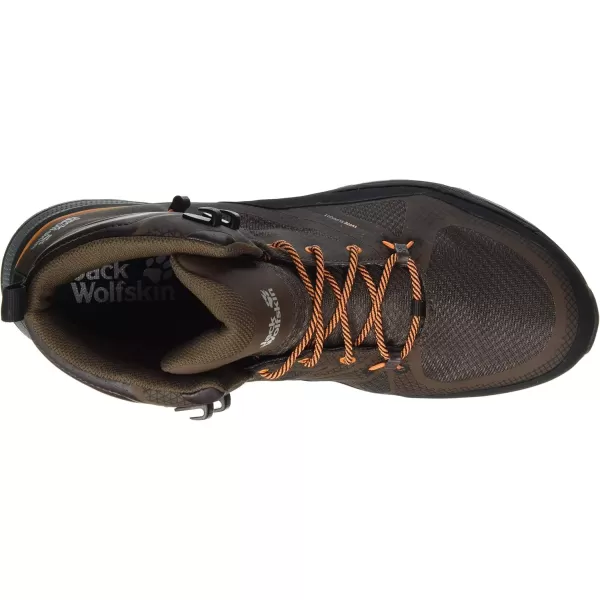 imageJack Wolfskin Mens Force Striker Texapore Mid M Hiking BootMoccaOrange