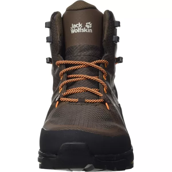 imageJack Wolfskin Mens Force Striker Texapore Mid M Hiking BootMoccaOrange