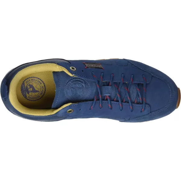 imageJack Wolfskin Mens Mountain DNA Lt Low M Top SneakersBlue Dark Blue Red 1178