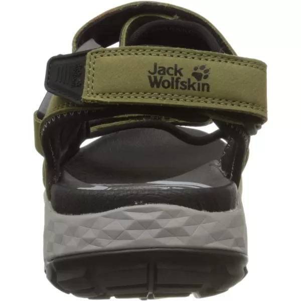 imageJack Wolfskin Mens Rocky Path Lt Sandal M HikingBeige Khaki Grey 4282