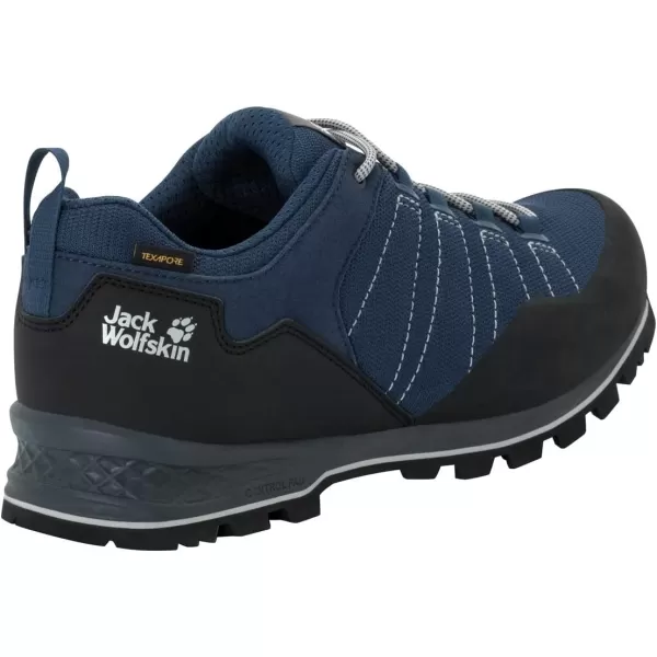 imageJack Wolfskin Mens Scrambler Low M Hiking BootBlue Black 1166