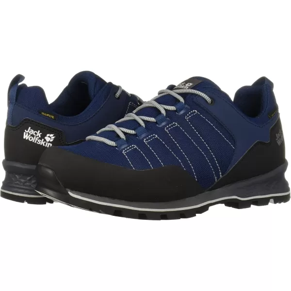 imageJack Wolfskin Mens Scrambler Low M Hiking BootBlue Black 1166