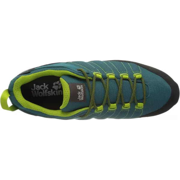 imageJack Wolfskin Mens Scrambler Low M Hiking BootGreen Green Lime 4471