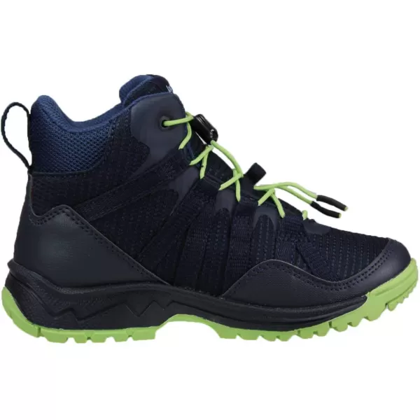 imageJack Wolfskin UnisexChild Thunderbold Texapore Mid Hiking Shoe BootDark BlueLime