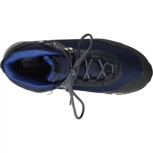 imageJack Wolfskin Womens High Rise Hiking BootsBlue Dark Blue Phantom