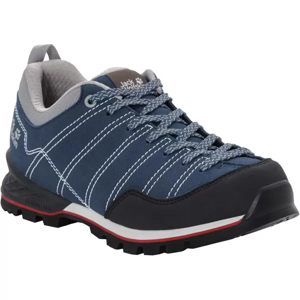 imageJack Wolfskin Womens High Rise Hiking Shoes LowBlue Black 1166