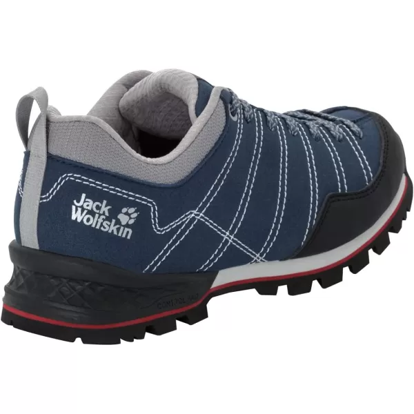 imageJack Wolfskin Womens High Rise Hiking Shoes LowBlue Black 1166