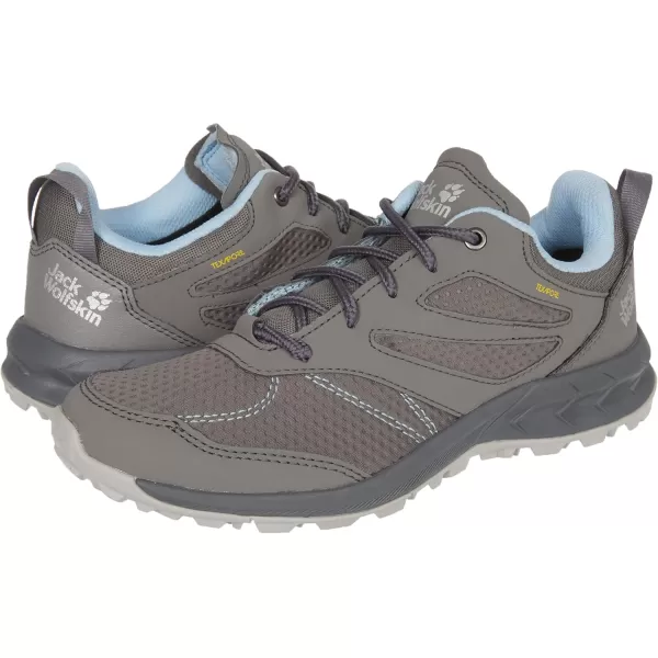 imageJack Wolfskin Womens Woodland Texapore Low WGreyLight Blue