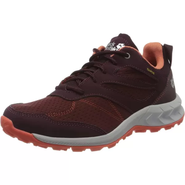 imageJack Wolfskin Womens Woodland Texapore Low WRed Burgundy Orange