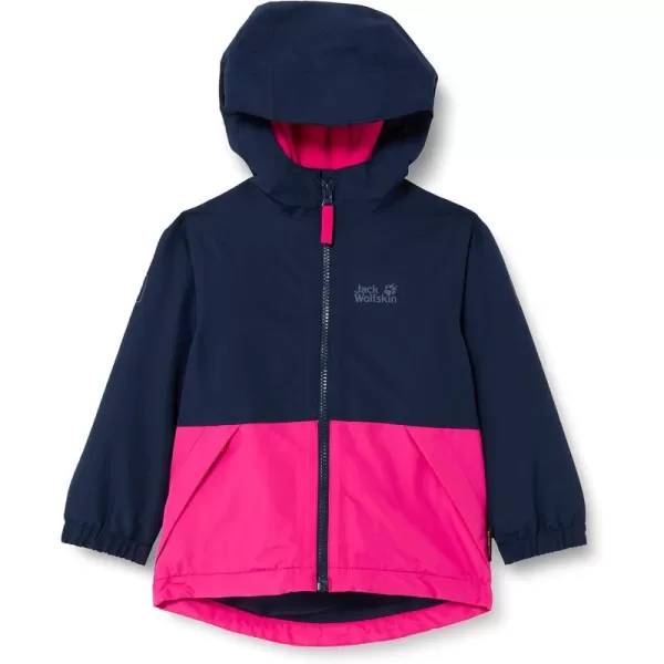 imageJack Wolfskin UnisexYouth Snowy Days JacketPink Peony