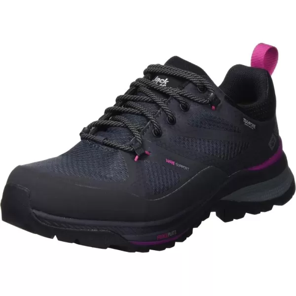 imageJack Wolfskin Womens Force Striker Texapore Low W Hiking BootPhantom Pink 2023