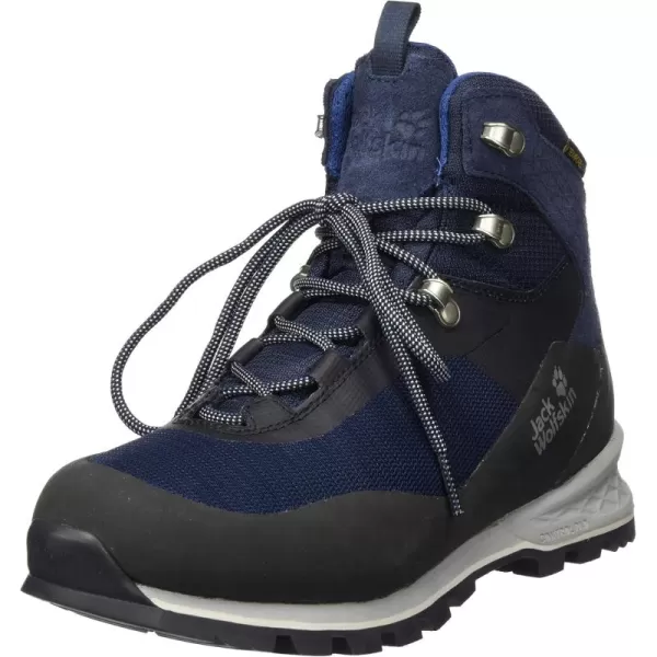 imageJack Wolfskin Womens High Rise Hiking BootsBlue Dark Blue Phantom