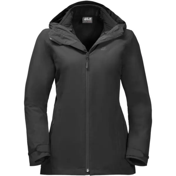 imageJack Wolfskin Womens Norrland 3in1 Waterproof Insulated JacketBlack