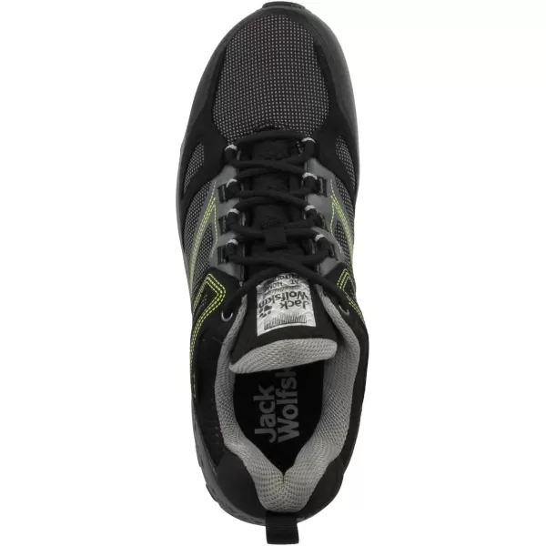 imageJack Wolfskin Mens Downhill Texapore Low M Hiking BootBlackLime
