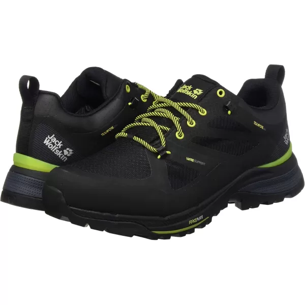 imageJack Wolfskin Mens Force Striker Texapore Low MBlackLime