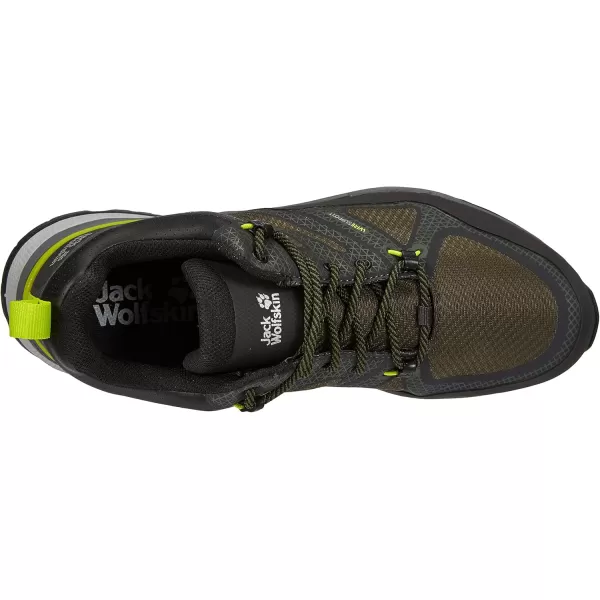 imageJack Wolfskin Mens Force Striker Texapore Low MLime Dark Green