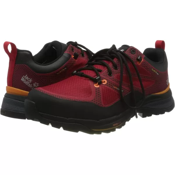 imageJack Wolfskin Mens Force Striker Texapore Low MRedOrange