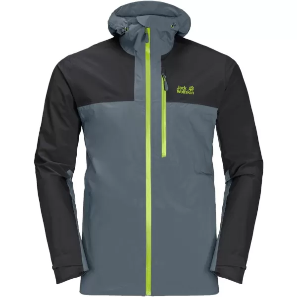 imageJack Wolfskin Mens Go Hike Jacket MStorm Grey