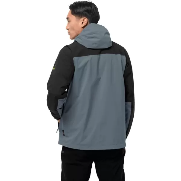 imageJack Wolfskin Mens Go Hike Jacket MStorm Grey