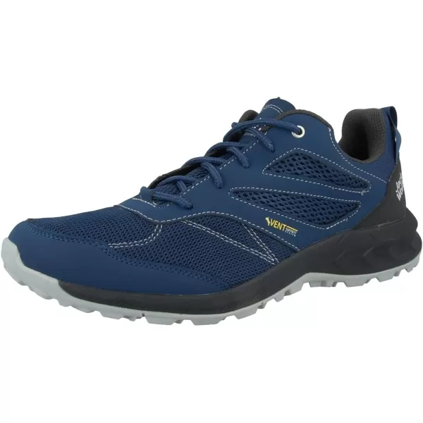 imageJack Wolfskin Mens High Rise Hiking Shoes Walking BootsDark Blue Phantom