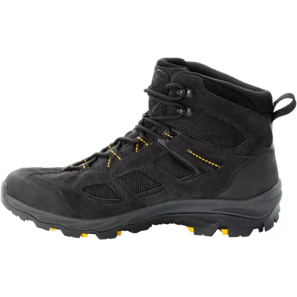 imageJack Wolfskin Mens Outdoor ShoesBlack Burly Yellow Xt 2023