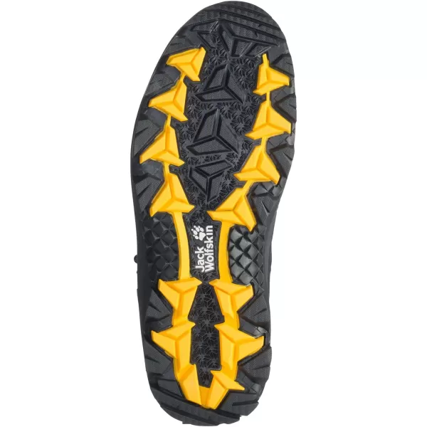 imageJack Wolfskin Mens Outdoor ShoesBlack Burly Yellow Xt 2023