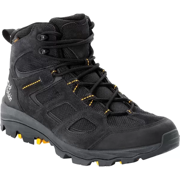 imageJack Wolfskin Mens Outdoor ShoesBlackBurly Yellow Xt