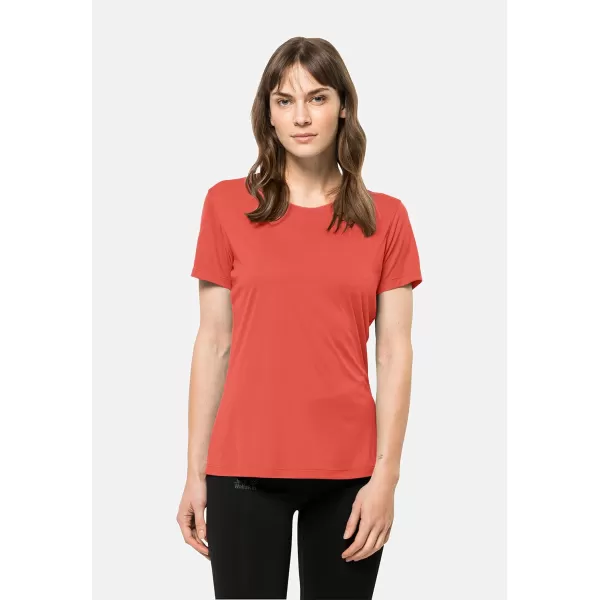 imageJack Wolfskin Womens TECH TShirtHot Coral