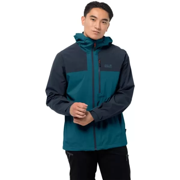 imageJack Wolfskin Mens Go Hike Jacket MBlue Coral