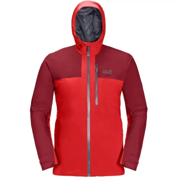 imageJack Wolfskin Mens Go Hike Jacket MFiery Red