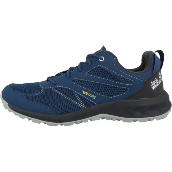 imageJack Wolfskin Mens High Rise Hiking Shoes Walking BootsDark Blue Phantom