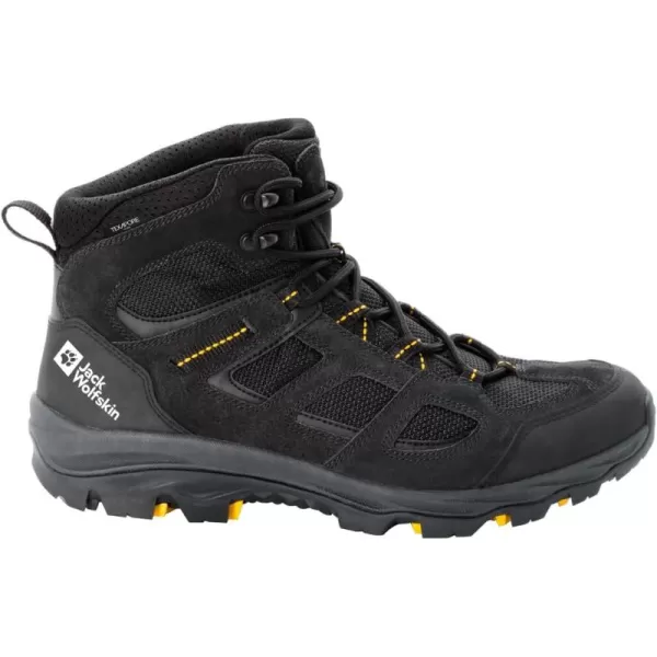 imageJack Wolfskin Mens Outdoor ShoesBlack Burly Yellow Xt 2023