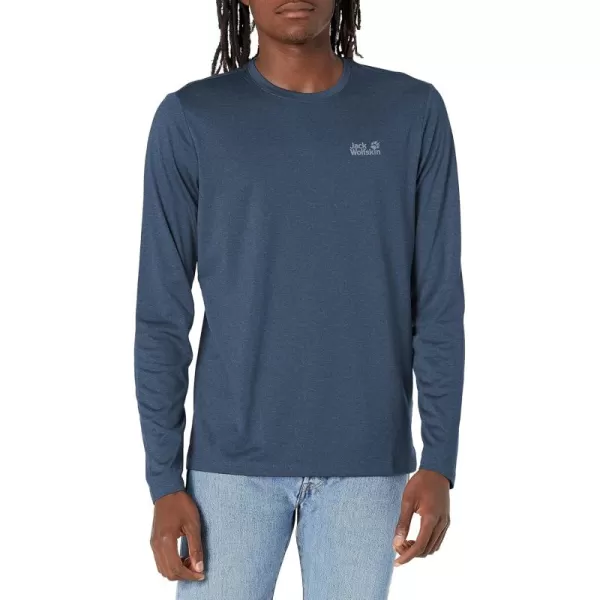 imageJack Wolfskin Mens Sky Thermal Ls T MBlack0