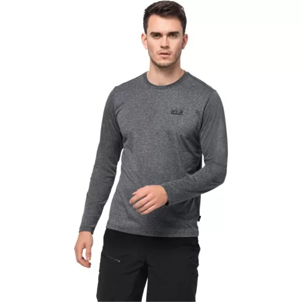 imageJack Wolfskin Mens Sky Thermal Ls T MEbony