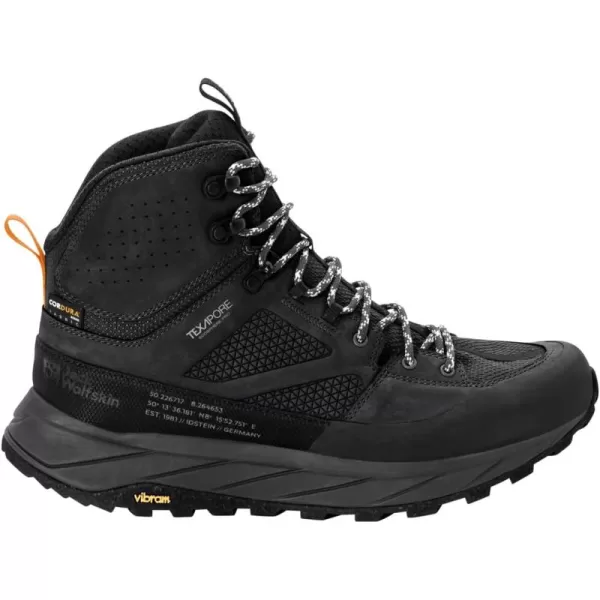 imageJack Wolfskin Mens Terraquest Texapore Mid M Backpacking BootBlack