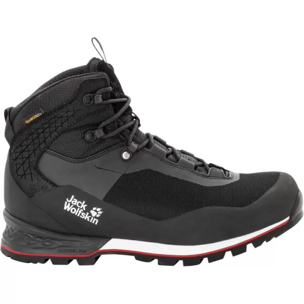 imageJack Wolfskin Mens Wilderness Lite Texapore Mid Hiking BootsBlackRed