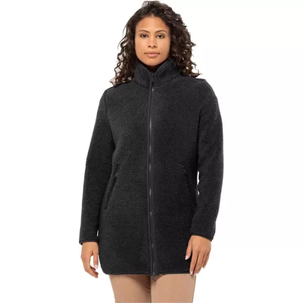 imageJack Wolfskin Womens High Curl Coat WBlack