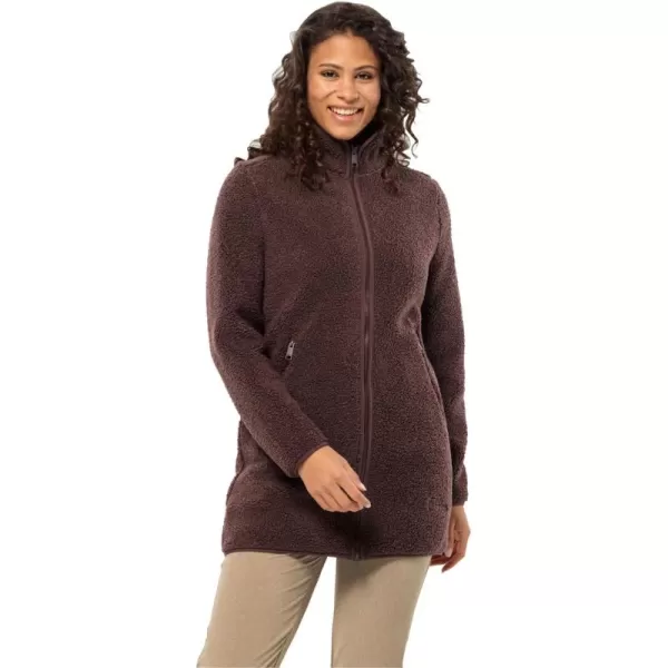 imageJack Wolfskin Womens High Curl Coat WBoysenberry