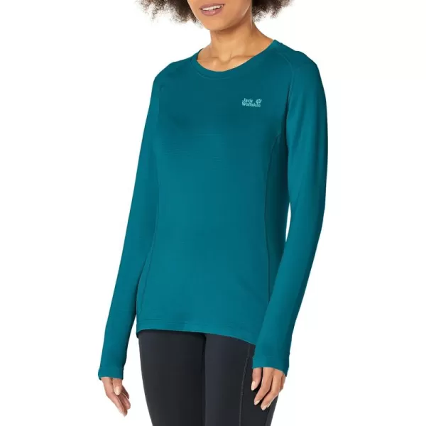 imageJack Wolfskin Womens Infinite LS ShirtBlue Coral