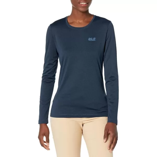 imageJack Wolfskin Womens Sky Thermal Ls T WNight Blue