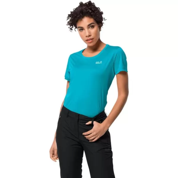 imageJack Wolfskin Womens TECH TShirtDark Aqua