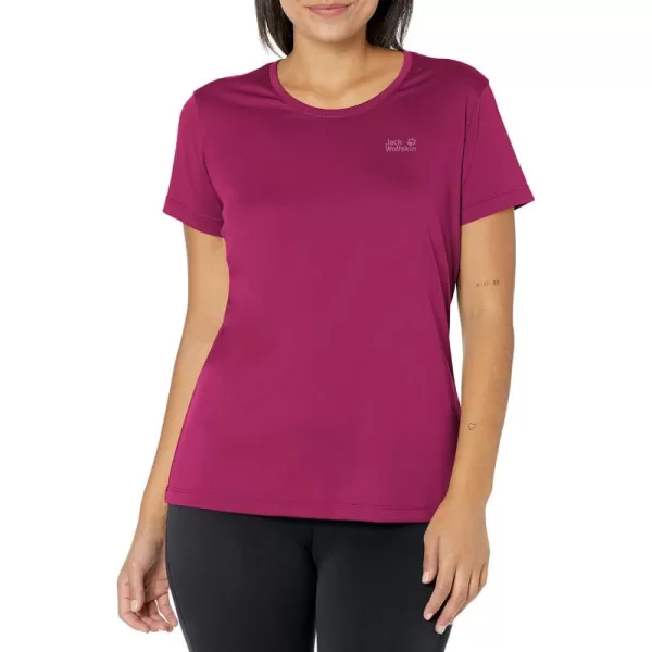 imageJack Wolfskin Womens TECH TShirtWild Berry