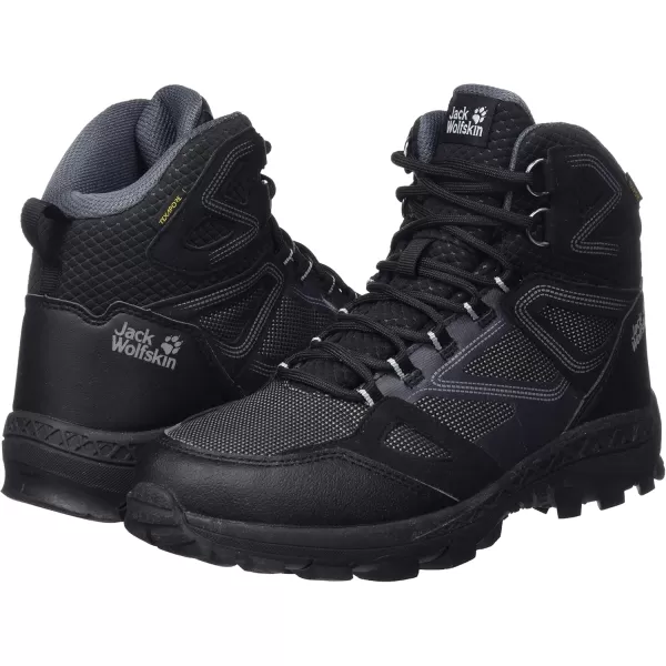 imageJack Wolfskin Womens Downhill Texapore Mid W Outdoor ShoesBlack Grey