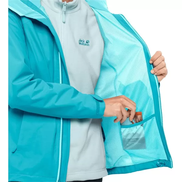 imageJack Wolfskin Womens Evandale Jacket WDark Aqua