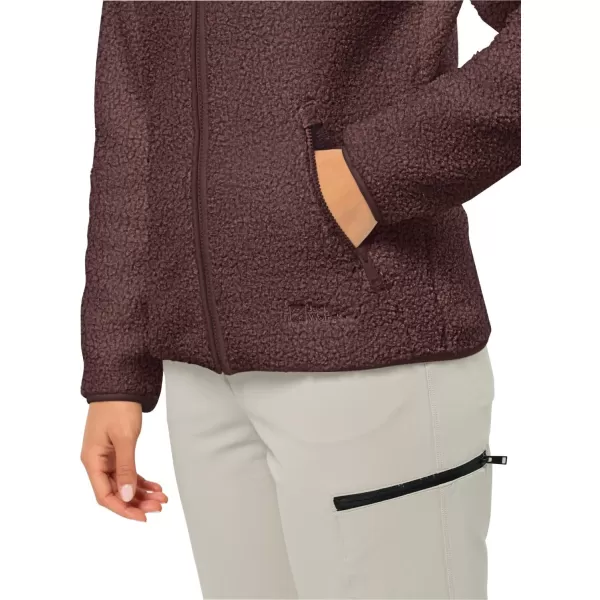 imageJack Wolfskin Womens High Curl Jacket WBoysenberry