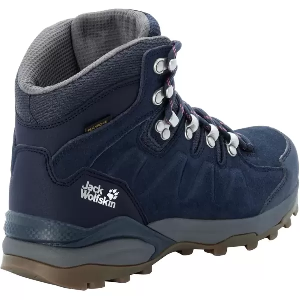 imageJack Wolfskin Womens 4050871 Hiking ShoeDark BlueGrey