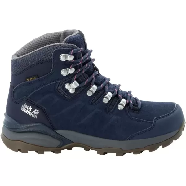 imageJack Wolfskin Womens 4050871 Hiking ShoeDark BlueGrey