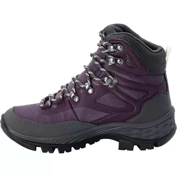 imageJack Wolfskin Womens 4053801 Backpacking BootPurpleGrey